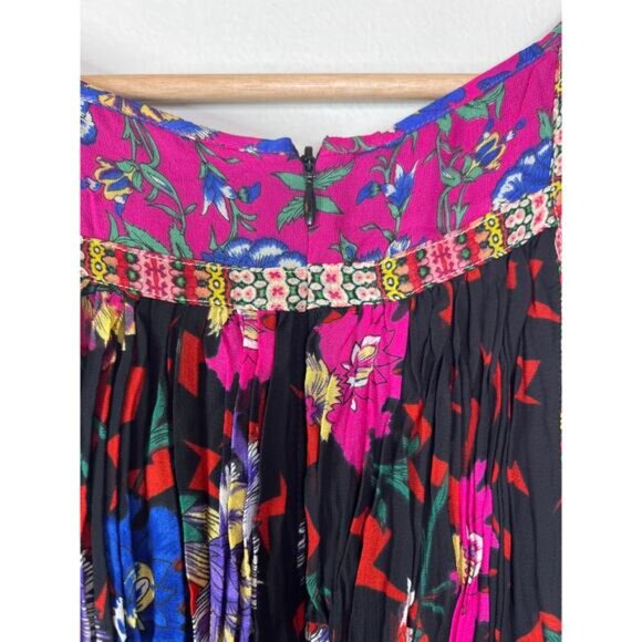 NEW Anthropologie Moulinette Soeurs Emporia Boho Lined Pink Maxi Dress Size: 6 - Picture 5 of 7